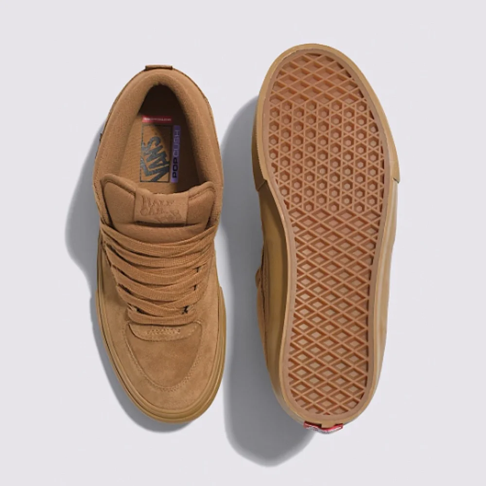 Vans Skate Half Cab Suede Shoe Brown / Gum NWB - Picture 3 of 6
